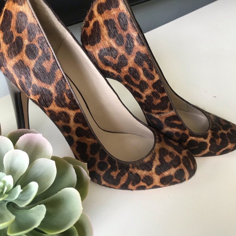 Michael Kors Animal Leopard Print Heels